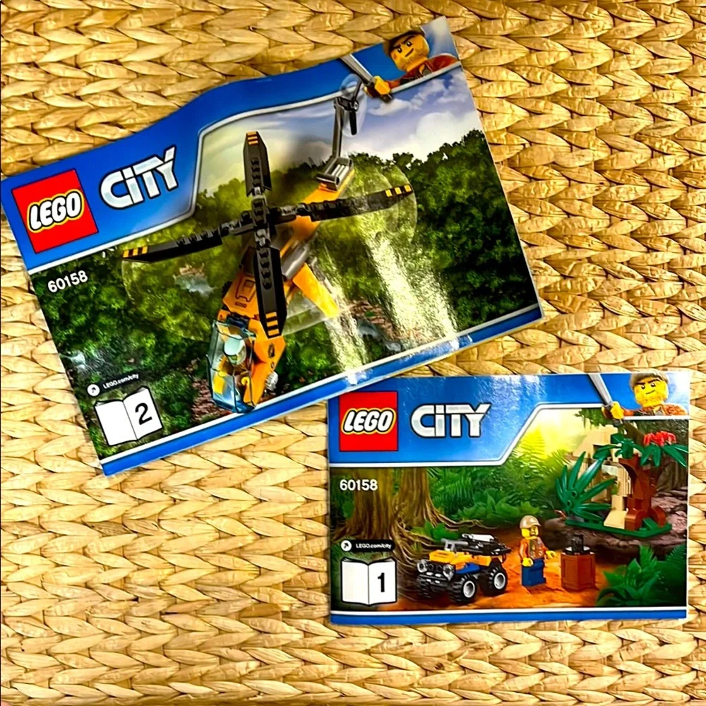 Lego City Set 60158- City Jungle Cargo Helicopter